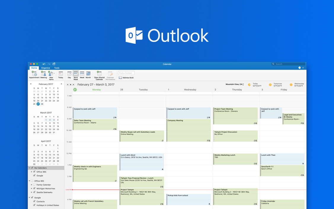 outlook for mac auto read